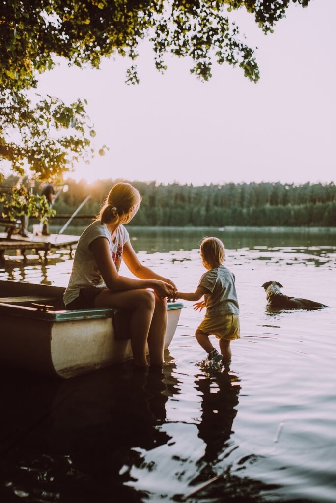 peaceful moment